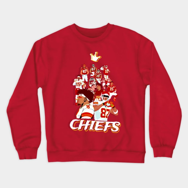 Kansas city chiefs Crewneck Sweatshirt by Mic jr